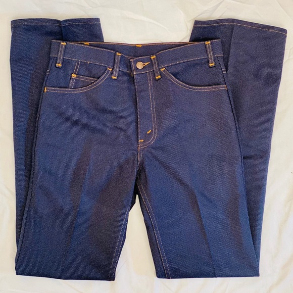 SOLD VTG 70’s Levi’s 517 Sta-Prest Slacks 30x33 - Picture 3 of 10